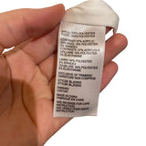 *Blanc Noir Aspen Faux Fur Rib Trim Hoodie Zip-Front Cropped Bomber Jacket, Size M