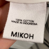 *NWT Mikoh Paseo Cotton Poplin Stripe Long Sleeve Button-Up Tunic Shirt, Size M2=M