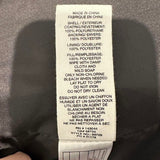 *Avec Les Filles Faux Leather Diamond Quilted Notch Collar Tie Waist Trench Coat, Size S