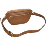^Jerome Dreyfuss Lino Suede Half Moon Zip Top Belt Strap Crossbody Belt Bag