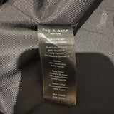 *Rag & Bone Rylie Stretch Wool Glen Plaid Grosgrain Trim Single Button Notch Collar Blazer, Size 6