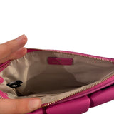 *Kate Spade Millie Smooth Leather Bow Front Zip Top Wristlet Clutch