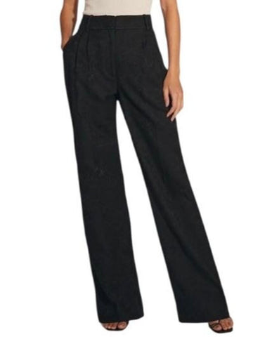 *Favorite Daughter The Favorite High Rise Pleated Wide Leg Trouser Pants, Size 8