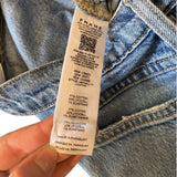 *FRAME Denim High'N'Tight High-Rise Wide Leg Full Length Jeans, Size 28 (6)