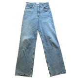 *FRAME Denim High'N'Tight High-Rise Wide Leg Full Length Jeans, Size 28 (6)