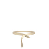 *Isabel Marant Lecce Leather Tie-Through Closure Belt, Size M