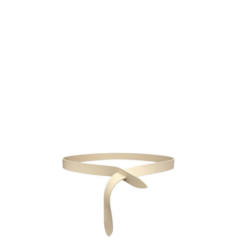 ^Isabel Marant Lecce Leather Tie-Through Closure Belt, Size M