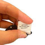 *Ulla Johnson Soraya Noir Floral Long Blouson Sleeve Tie Neck Ruffle Trim Smocked Mini Dress, Size 6