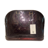*Louis Vuitton Alma GM Embossed Logo Vernis Leather Tote Handbag