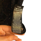 *NWT 7 For All Mankind Sparkle Sequin Knit Long Sleeve Crew Neck Tee Top, Size XS