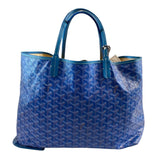*Goyard Saint Louis PM Goyardine Coated Canvas Reversible Tote Bag w/Pouch