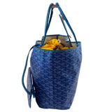*Goyard Saint Louis PM Goyardine Coated Canvas Reversible Tote Bag w/Pouch