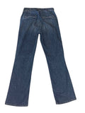 *MOTHER The Sailor Tripper High-Rise Button Panel Kick Flare Cropped Jeans, Size 27 (4)