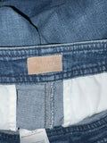 *MOTHER The Sailor Tripper High-Rise Button Panel Kick Flare Cropped Jeans, Size 27 (4)