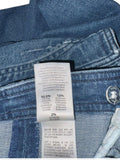*MOTHER The Sailor Tripper High-Rise Button Panel Kick Flare Cropped Jeans, Size 27 (4)
