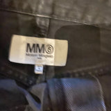 *MM6 Maison Margiela Boyfriend Mid-Rise Frayed Trim Straight Leg Raw Hem Jeans, Size IT 36=US 0