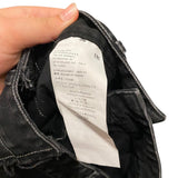 *MM6 Maison Margiela Boyfriend Mid-Rise Frayed Trim Straight Leg Raw Hem Jeans, Size IT 36=US 0