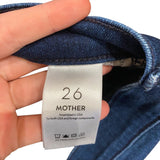 *Mother The Tripper Ankle Stretch Denim High-Rise Button-Fly Kick Flare Leg Jeans, Size 26 (2)