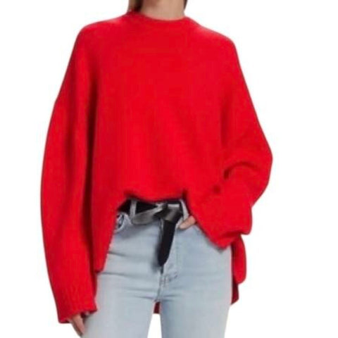 ^NWT A.L.C. Ayden Wool & Cashmere Crew Neck Oversized Sweater, Size S