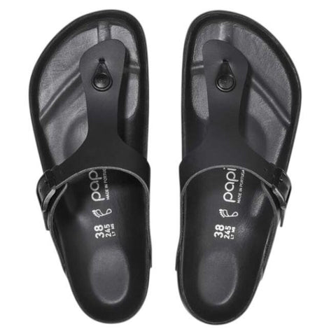 Papillio X Birkenstock Gizeh Flex Leather Molded Platform Footbed Buckle Thong Sandals, Size 40 Regular