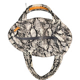 *MZ Wallace Small Metro Quilted Nylon Snake Dual Handle Tote Bag