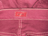 *Mother The Tripper Ankle Fray High-Rise Kick Flare Raw Hem Cropped Jeans, Size 27 (4)