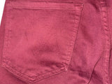 *Mother The Tripper Ankle Fray High-Rise Kick Flare Raw Hem Cropped Jeans, Size 27 (4)