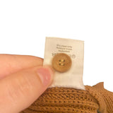 *Veronica Beard Parula Cotton Dip-Dye V-Neck Button Front Cardigan Sweater, Size XS