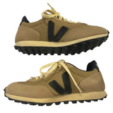 *Veja Rio Branco Ripstop Suede & Canvas Lace-Up Low-Top Retro Sneakers, Size 7