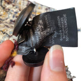 *Isabel Marant Wool Tweed Asymmetric One-Button Fringe Trim Wrap Blazer Jacket, Size FR 36=US 4