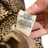 *NWT Ulla Johnson Finn Leopard Cheetah Long Puff Sleeve Crew Neck Top, Size 6