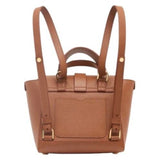 *Senreve Mini Maestra Pebbled Leather Buckle Flap Front 4-Way Convertible Backpack Crossbody Bag