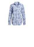 *Frank & Eileen Frank Fit Cotton Floral Long Sleeve Collared V-Neck Button-Up Shirt, Size XS