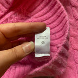 *A.L.C. Mick Alpaca Wool Blend Cable Knit Crew Neck Pullover Sweater, Size M