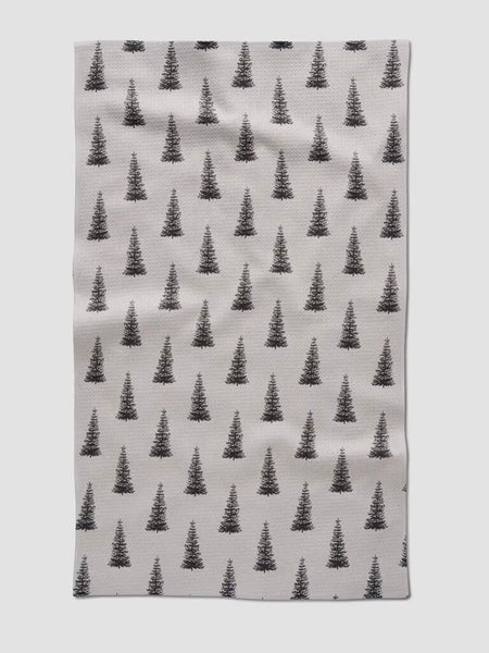 Geometry Alpine Forest Tea Towel