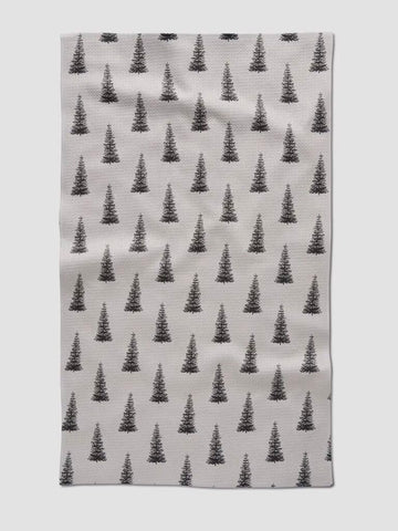 Geometry Alpine Forest Tea Towel