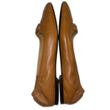 *FRAME Le Collina Leather Square Toe Braided Detail Slip-On Ballet Slipper Flats, Size 40