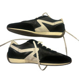 *Rag & Bone Retro Runner Slim Leather & Suede Lace-Up Low-Top Sneakers, Size 40
