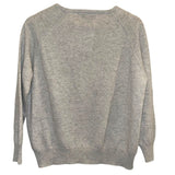 *Jumper 1234 Cashmere Cactus Raglan Crew Neck Pullover Sweater, Size 3=US M