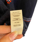 *THE GREAT. The Shrunken Ribbon Stripe Crew Neck Pullover Sweater, Size TG 2=US M