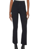 *Mother The Hustler Ankle Fray High-Rise Kick Flare Leg Raw Hem Jeans, Size 26 (2)