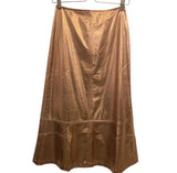 *Tuckernuck x India Hicks London Metallic A-Line Midi Skirt, Size 0