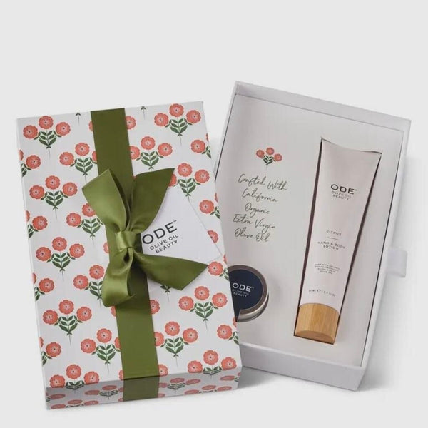 McEvoy Ranch A Little Something Citrus Lotion + Lip Balm Gift Set