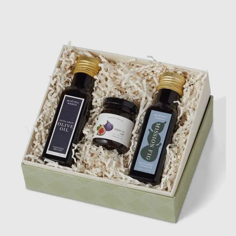 McEvoy Ranch Grove Oil & Vinegar & Fig Jam Gift Set