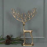 HomArt Brass Bergen Small Reindeer