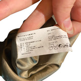 *Wnderkammer Faux Leather Patch Pocket Logo Belted Jacket, Size S