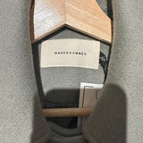 *Wnderkammer Wool Blend Removable Cape Belted Long Coat, Size S