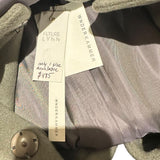 *Wnderkammer Wool Blend Removable Cape Belted Long Coat, Size S