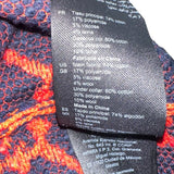 *Sandro Paris Double S Logo Jacquard Cotton Blend Button-Up Collared Short Jacket, Size S1=US 4