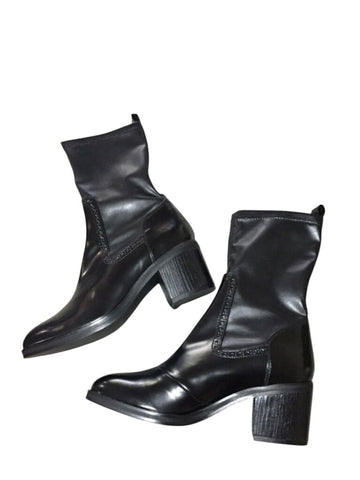 *Bourgeois Boheme Vegan Leather Boots, Size EU 41 (10)